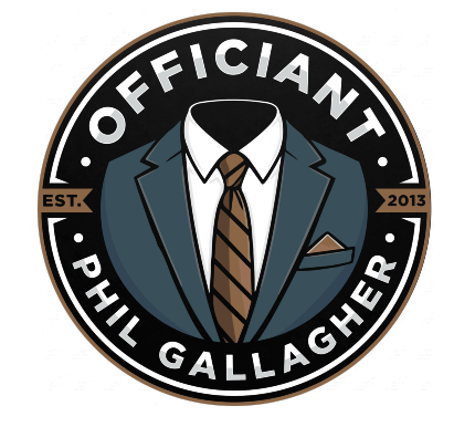 Officiant Phil Gallager Logo